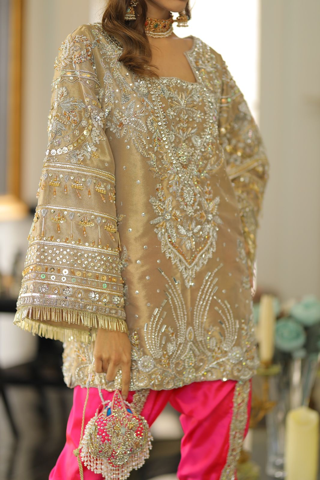 Moonlight (Golden pink )